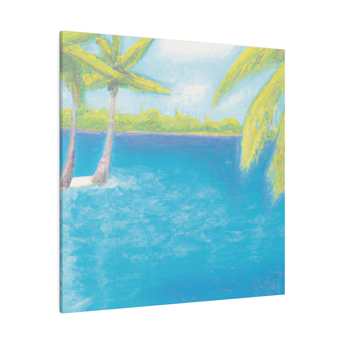 9254V - Bahamas Ocean Painting Print | Bahamas | Ocean | Beach | Poster | Home Decor | Wall Art | Canvas