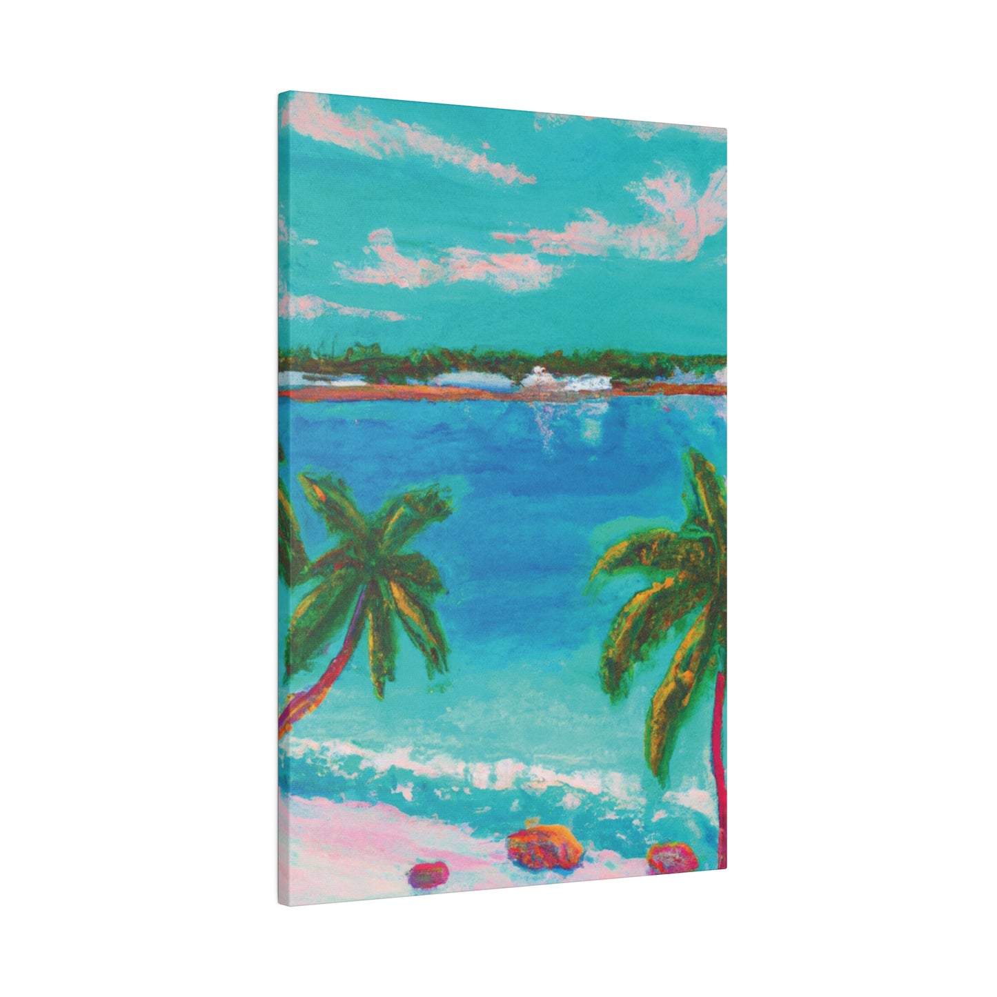 6836G - Bahamas Ocean Painting Print | Bahamas | Ocean | Beach | Poster | Home Decor | Wall Art | Canvas