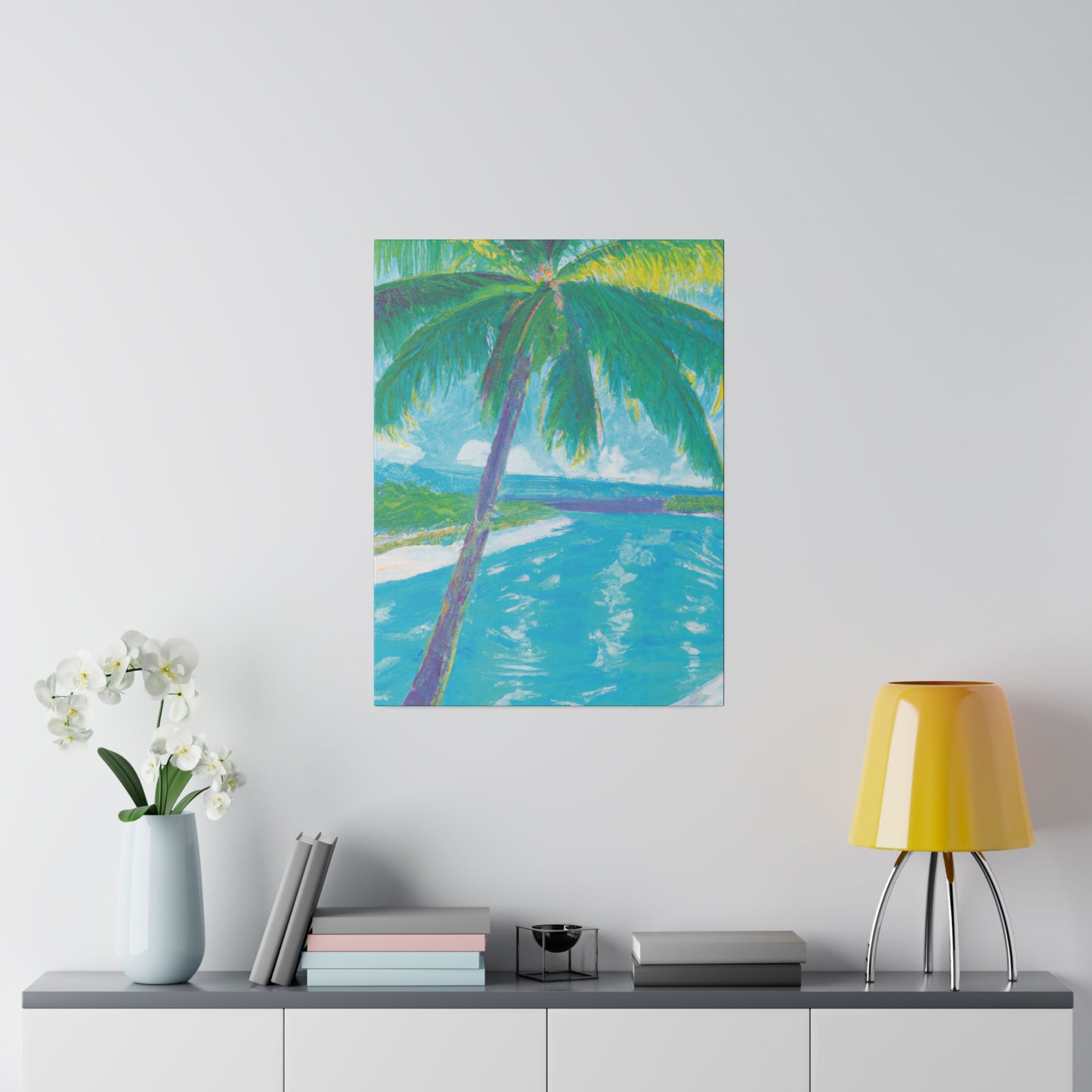 9252K - Bahamas Ocean Painting Print | Bahamas | Ocean | Beach | Poster | Home Decor | Wall Art | Canvas