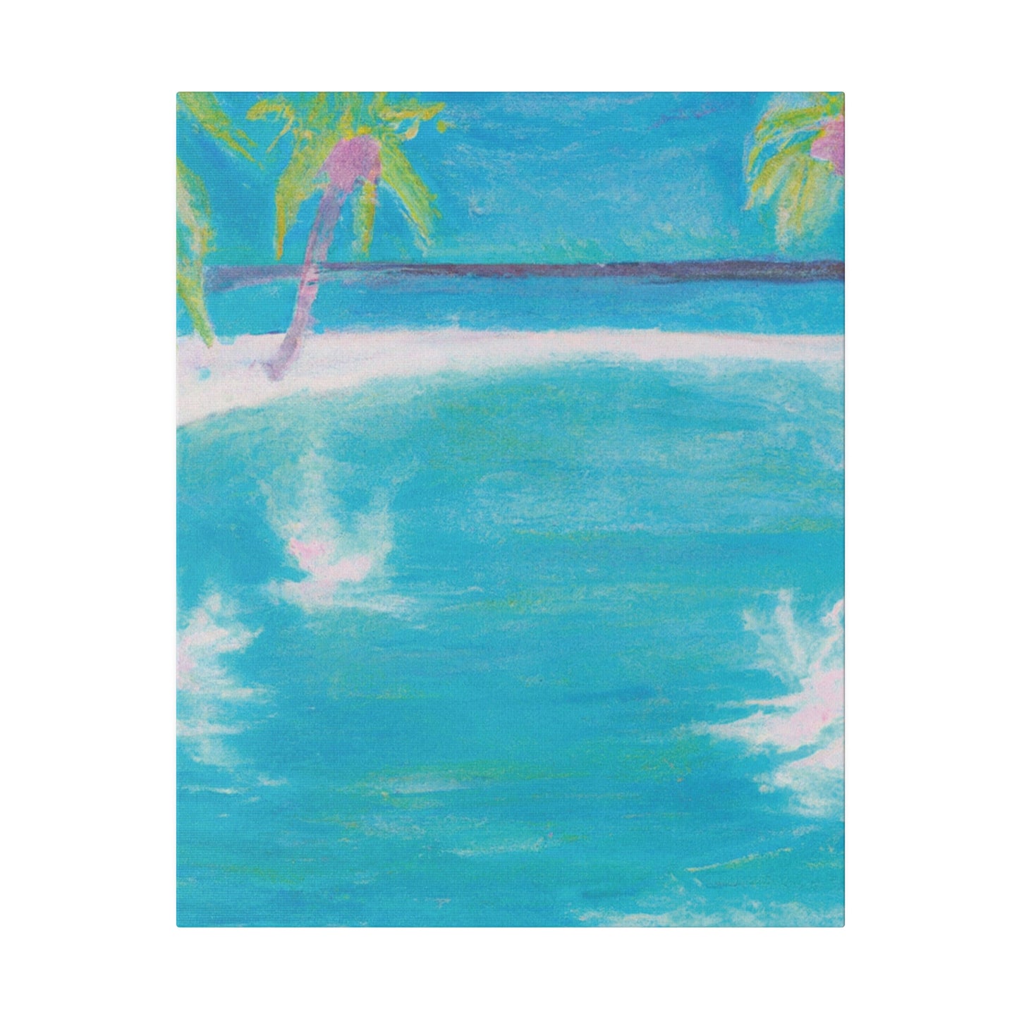 8348G - Bahamas Ocean Painting Print | Bahamas | Ocean | Beach | Poster | Home Decor | Wall Art | Canvas