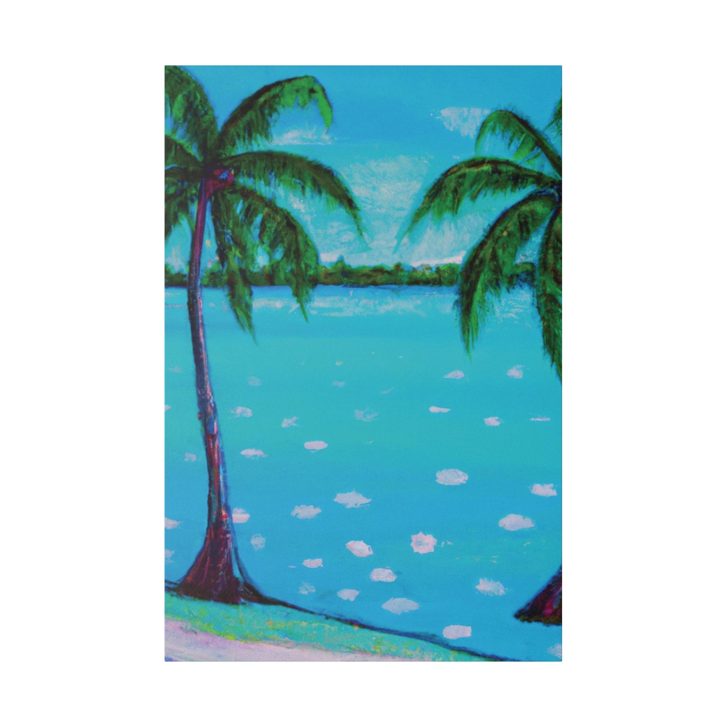 3287X - Bahamas Ocean Painting Print | Bahamas | Ocean | Beach | Poster | Home Decor | Wall Art | Canvas