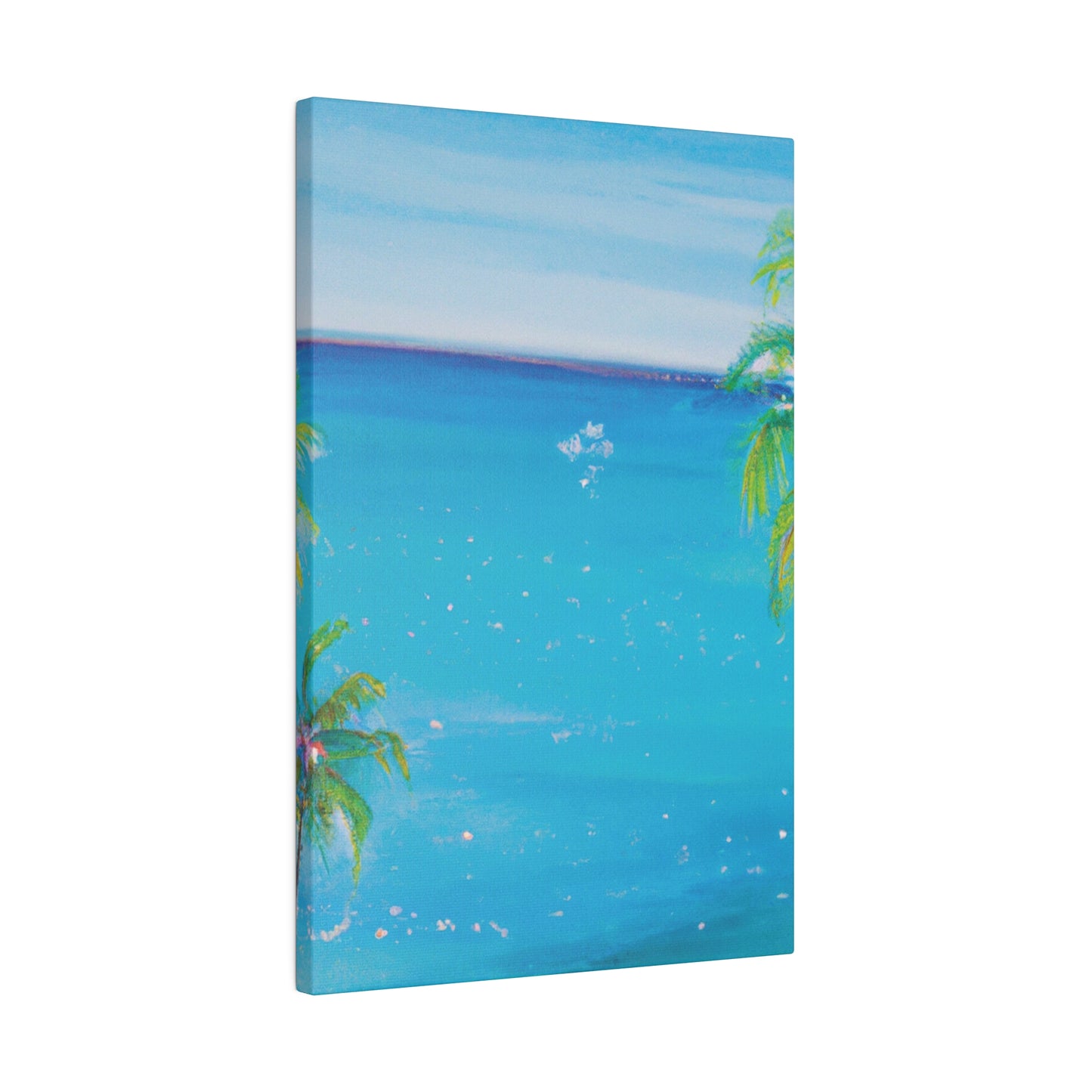 5683U - Bahamas Ocean Painting Print | Bahamas | Ocean | Beach | Poster | Home Decor | Wall Art | Canvas