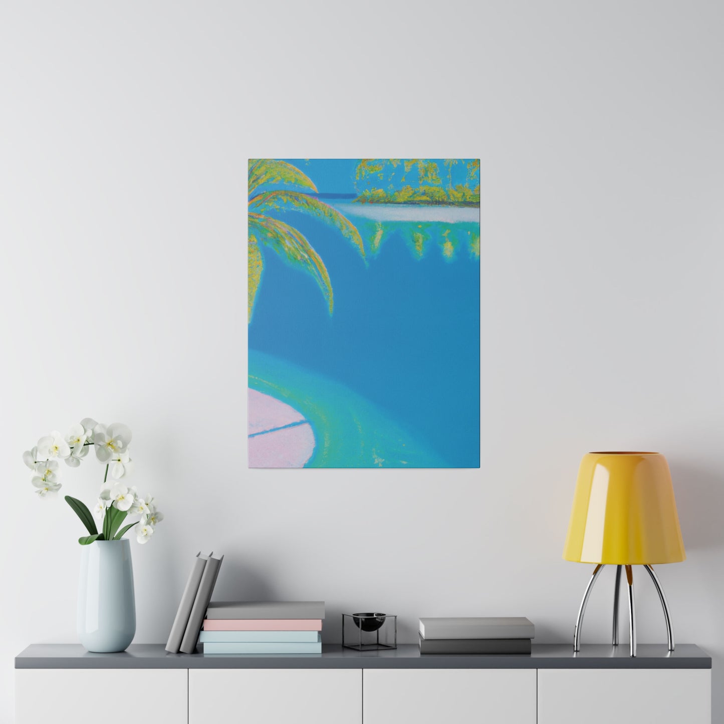 3233P - Bahamas Ocean Painting Print | Bahamas | Ocean | Beach | Poster | Home Decor | Wall Art | Canvas