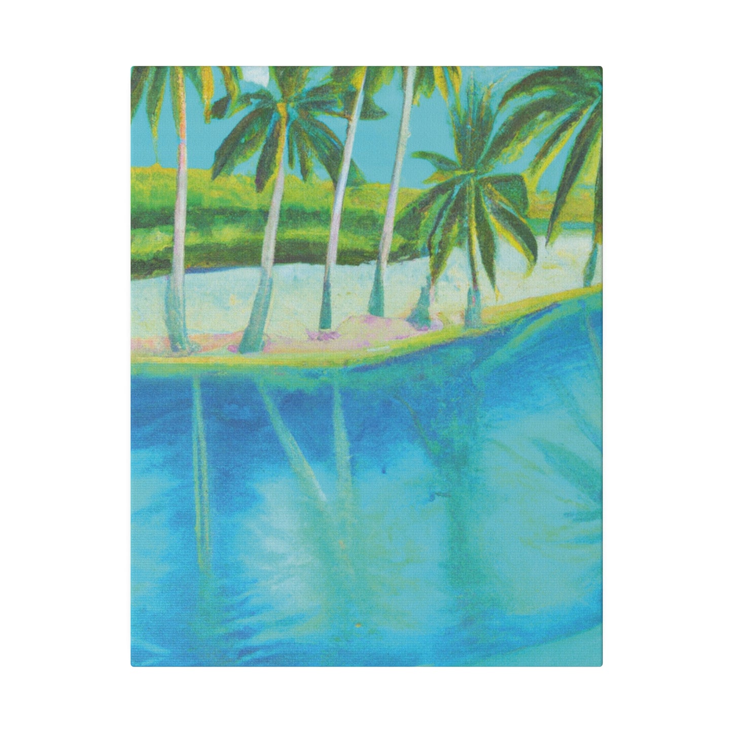 5436R - Bahamas Ocean Painting Print | Bahamas | Ocean | Beach | Poster | Home Decor | Wall Art | Canvas