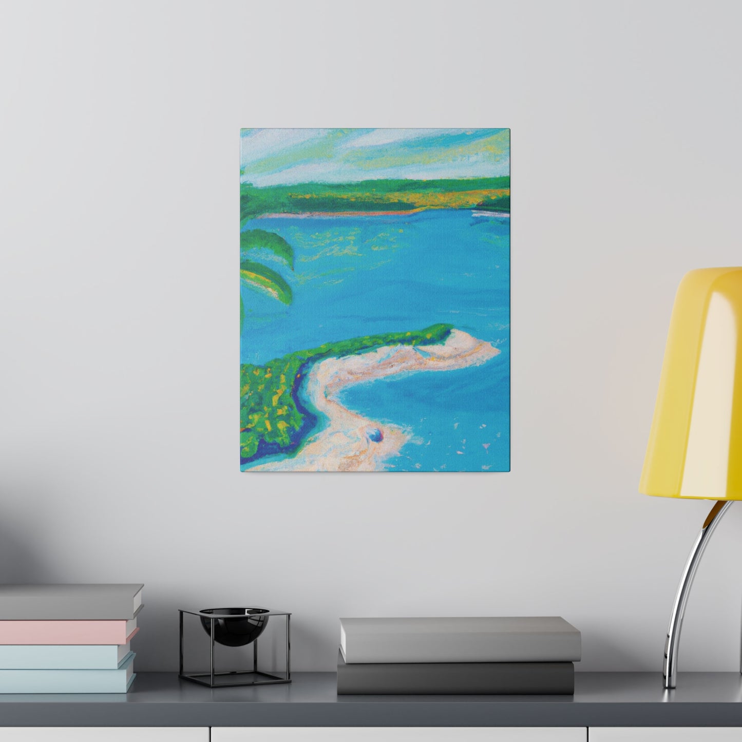 4895I - Bahamas Ocean Painting Print | Bahamas | Ocean | Beach | Poster | Home Decor | Wall Art | Canvas