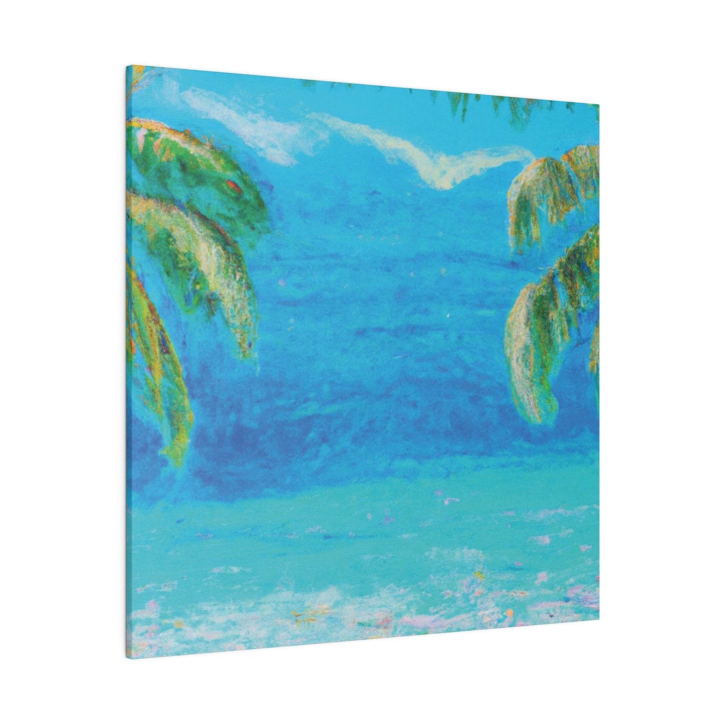 8159P - Bahamas Ocean Painting Print | Bahamas | Ocean | Beach | Poster | Home Decor | Wall Art | Canvas