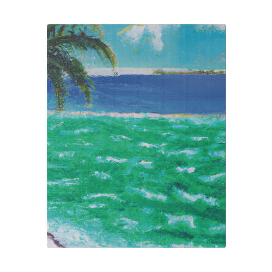 8274K - Bahamas Ocean Painting Print | Bahamas | Ocean | Beach | Poster | Home Decor | Wall Art | Canvas