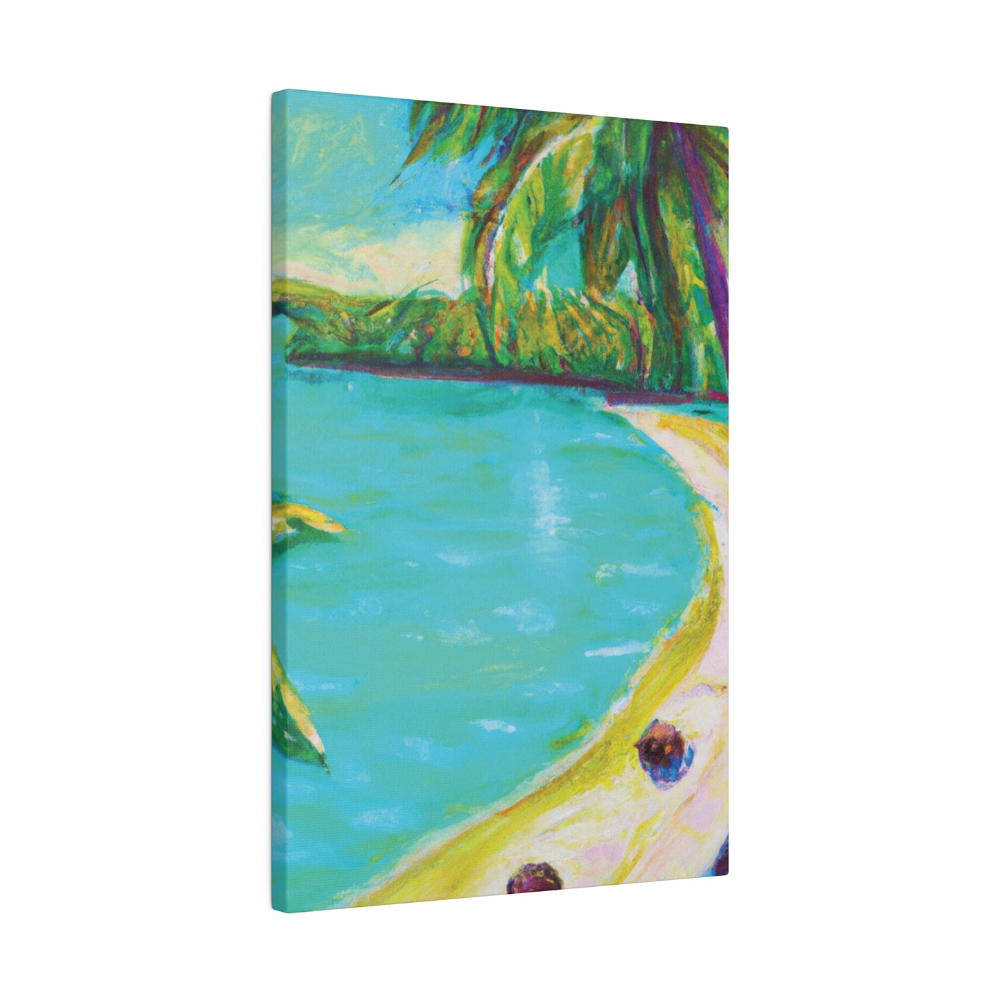 2421K - Bahamas Ocean Painting Print | Bahamas | Ocean | Beach | Poster | Home Decor | Wall Art | Canvas