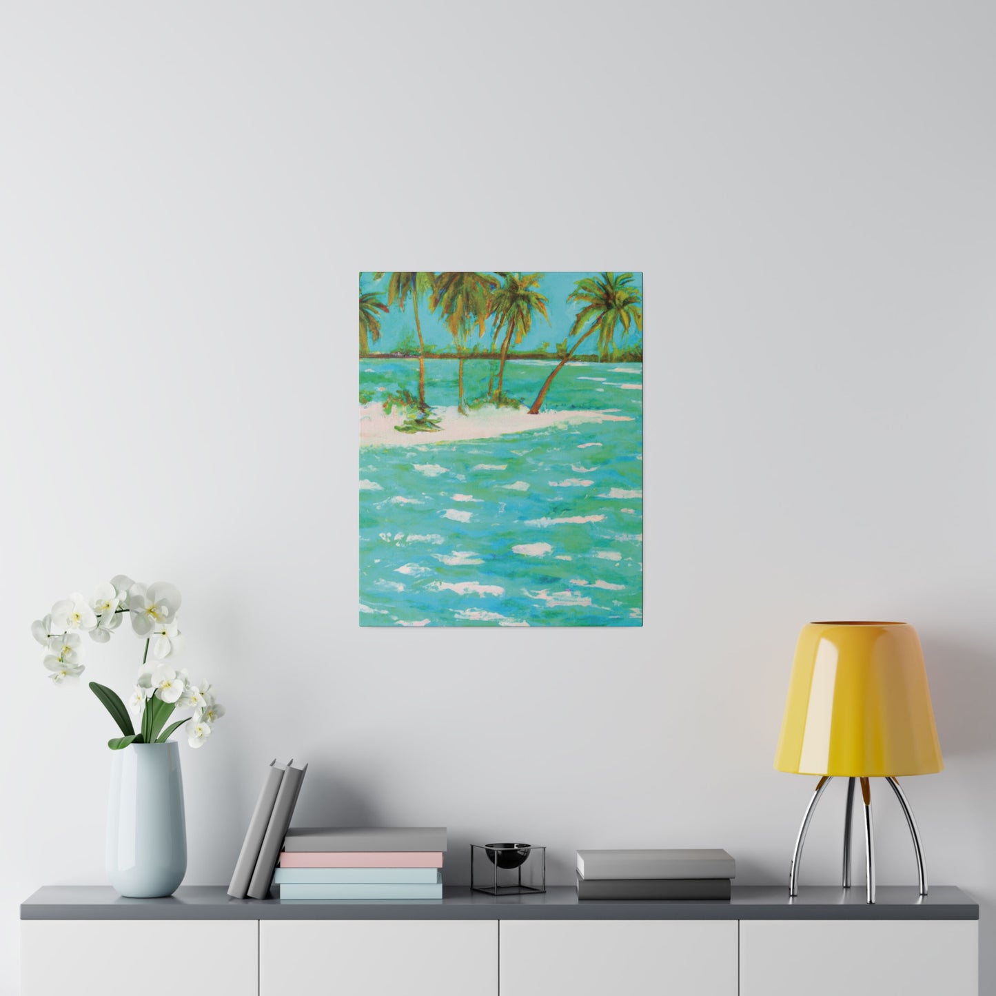 1193C - Bahamas Ocean Painting Print | Bahamas | Ocean | Beach | Poster | Home Decor | Wall Art | Canvas