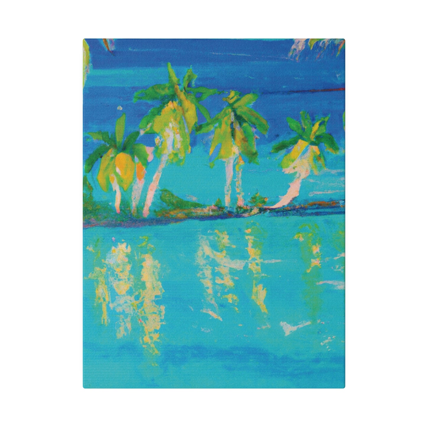 8637V - Bahamas Ocean Painting Print | Bahamas | Ocean | Beach | Poster | Home Decor | Wall Art | Canvas