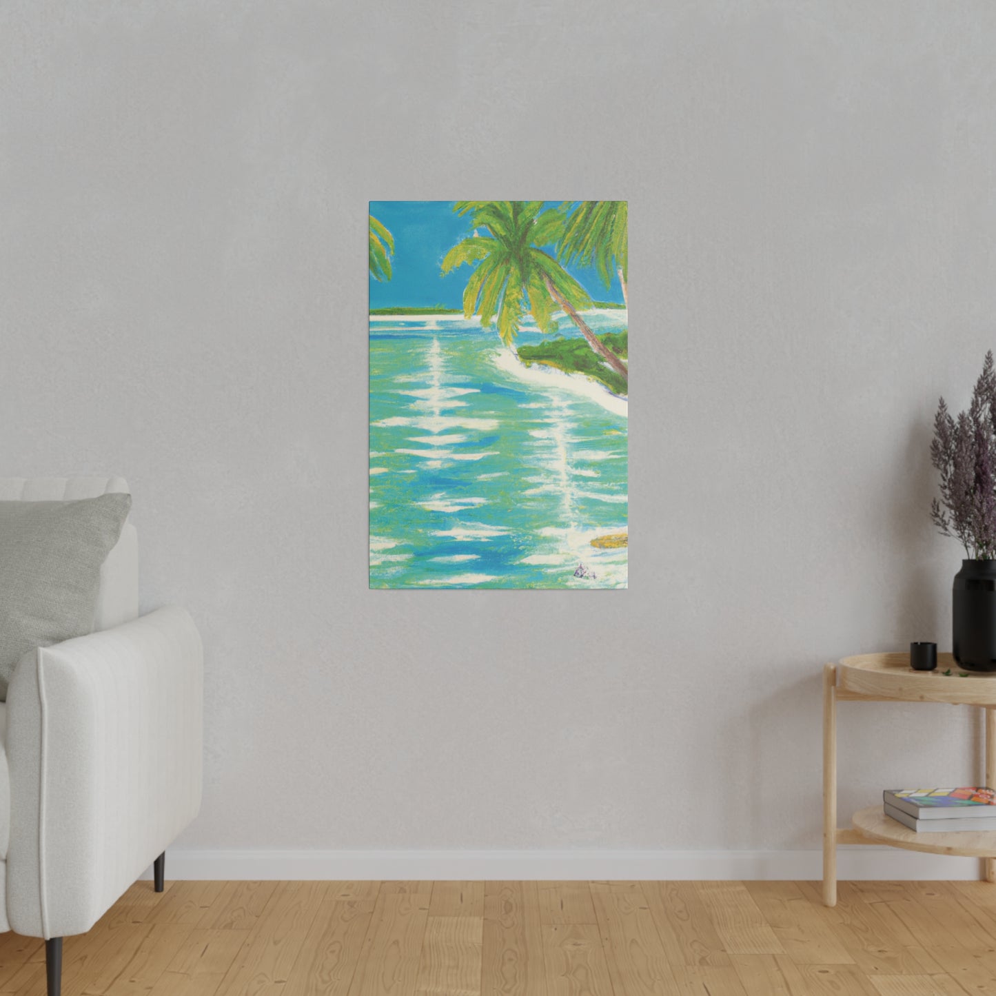 9482A - Bahamas Ocean Painting Print | Bahamas | Ocean | Beach | Poster | Home Decor | Wall Art | Canvas