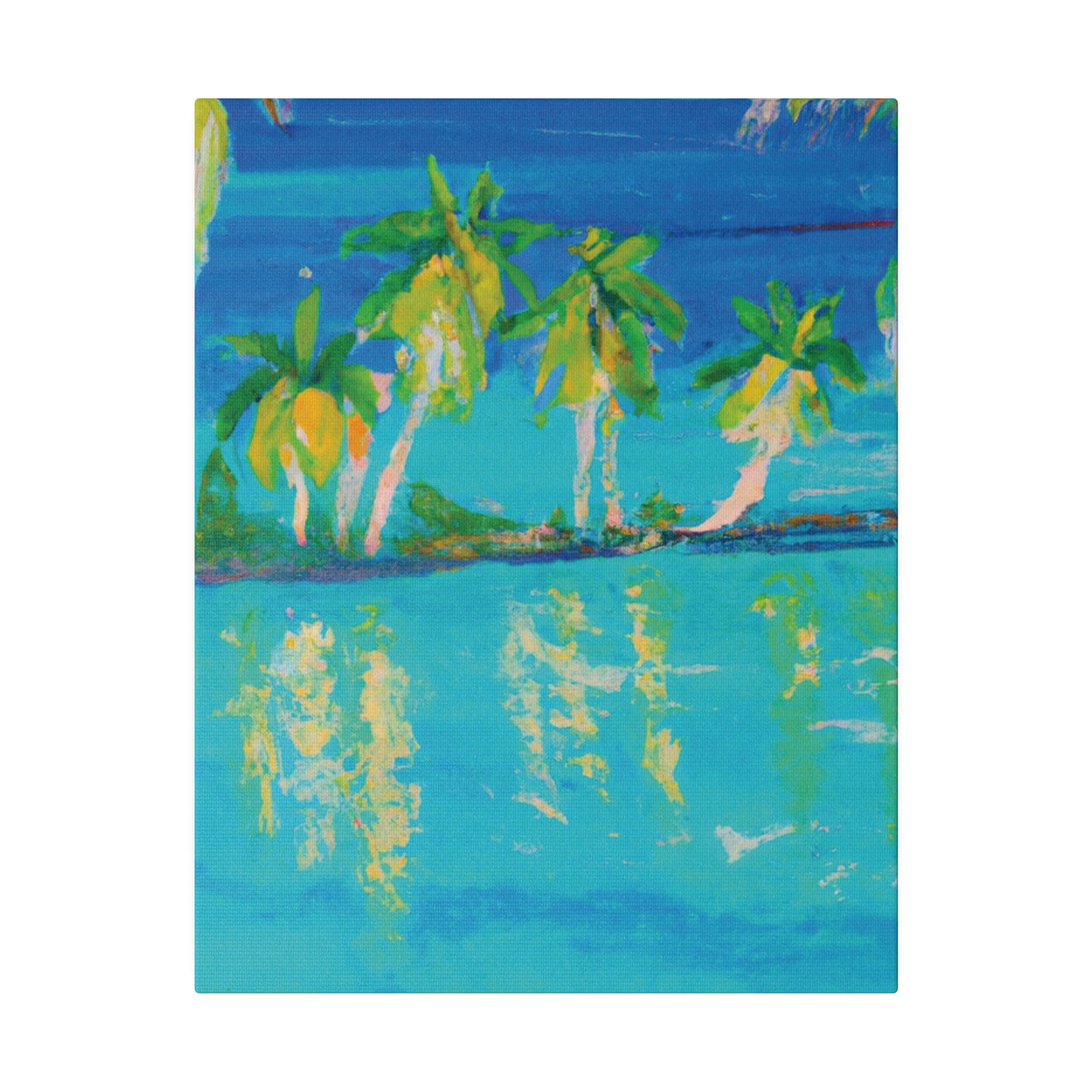 8637V - Bahamas Ocean Painting Print | Bahamas | Ocean | Beach | Poster | Home Decor | Wall Art | Canvas