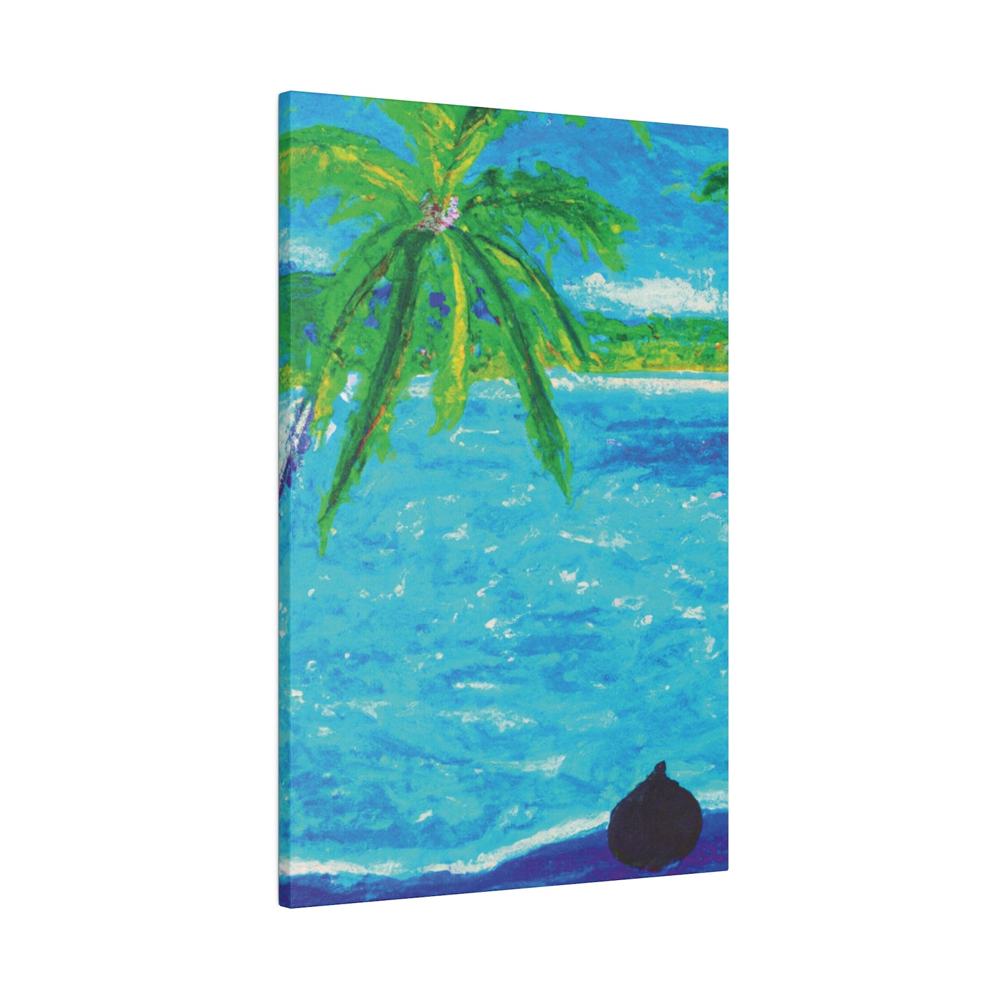 7355H - Bahamas Ocean Painting Print | Bahamas | Ocean | Beach | Poster | Home Decor | Wall Art | Canvas