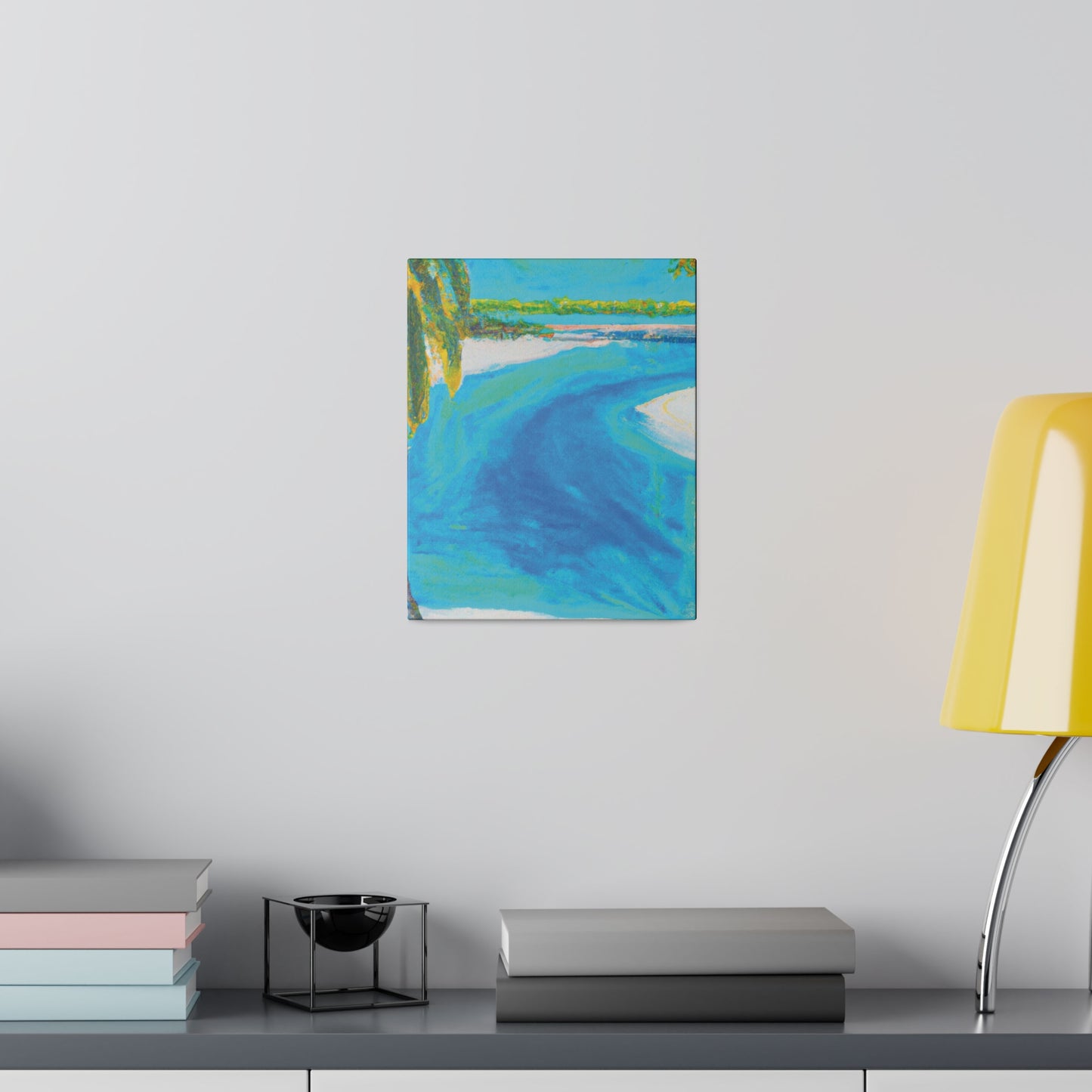 9106H - Bahamas Ocean Painting Print | Bahamas | Ocean | Beach | Poster | Home Decor | Wall Art | Canvas