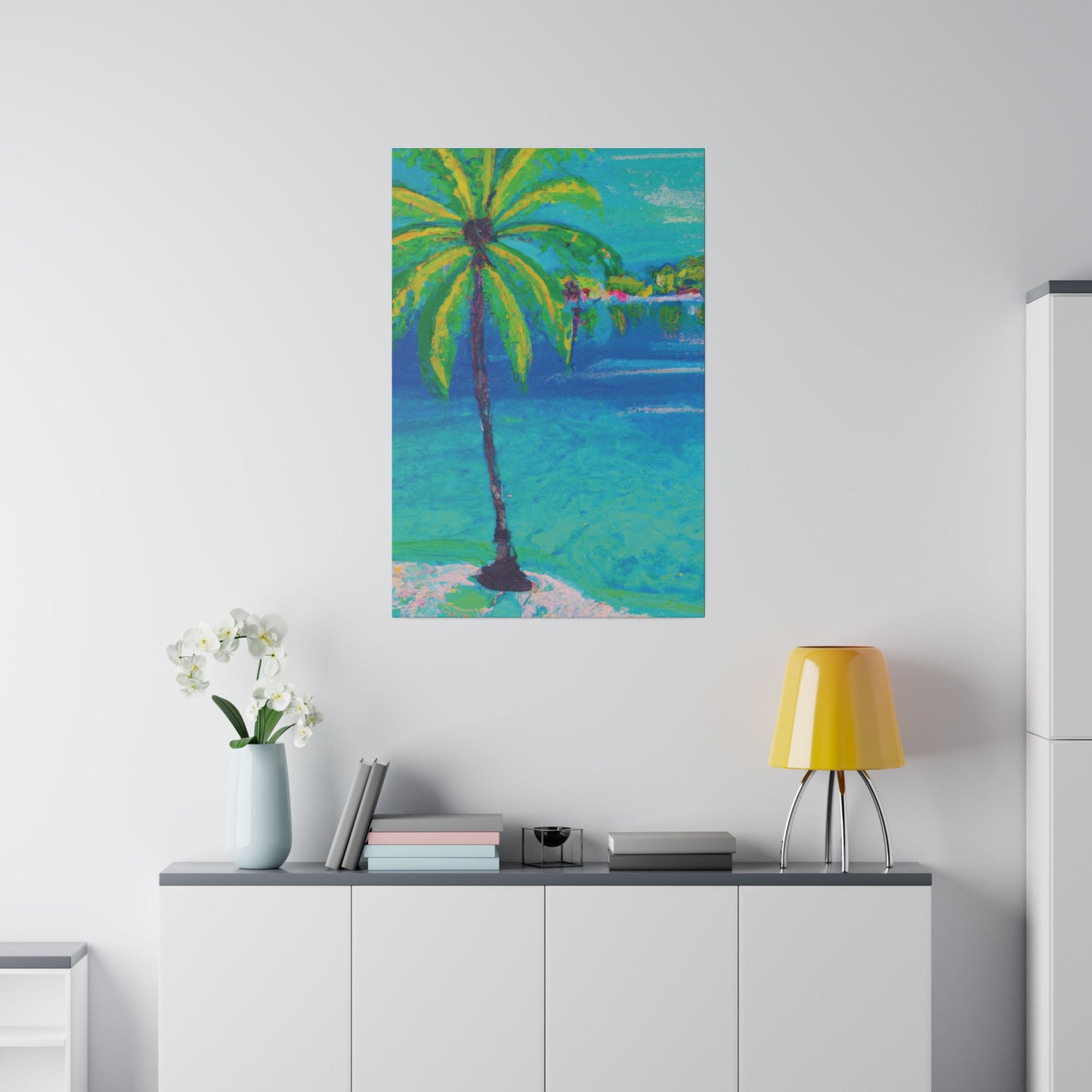 7741F - Bahamas Ocean Painting Print | Bahamas | Ocean | Beach | Poster | Home Decor | Wall Art | Canvas