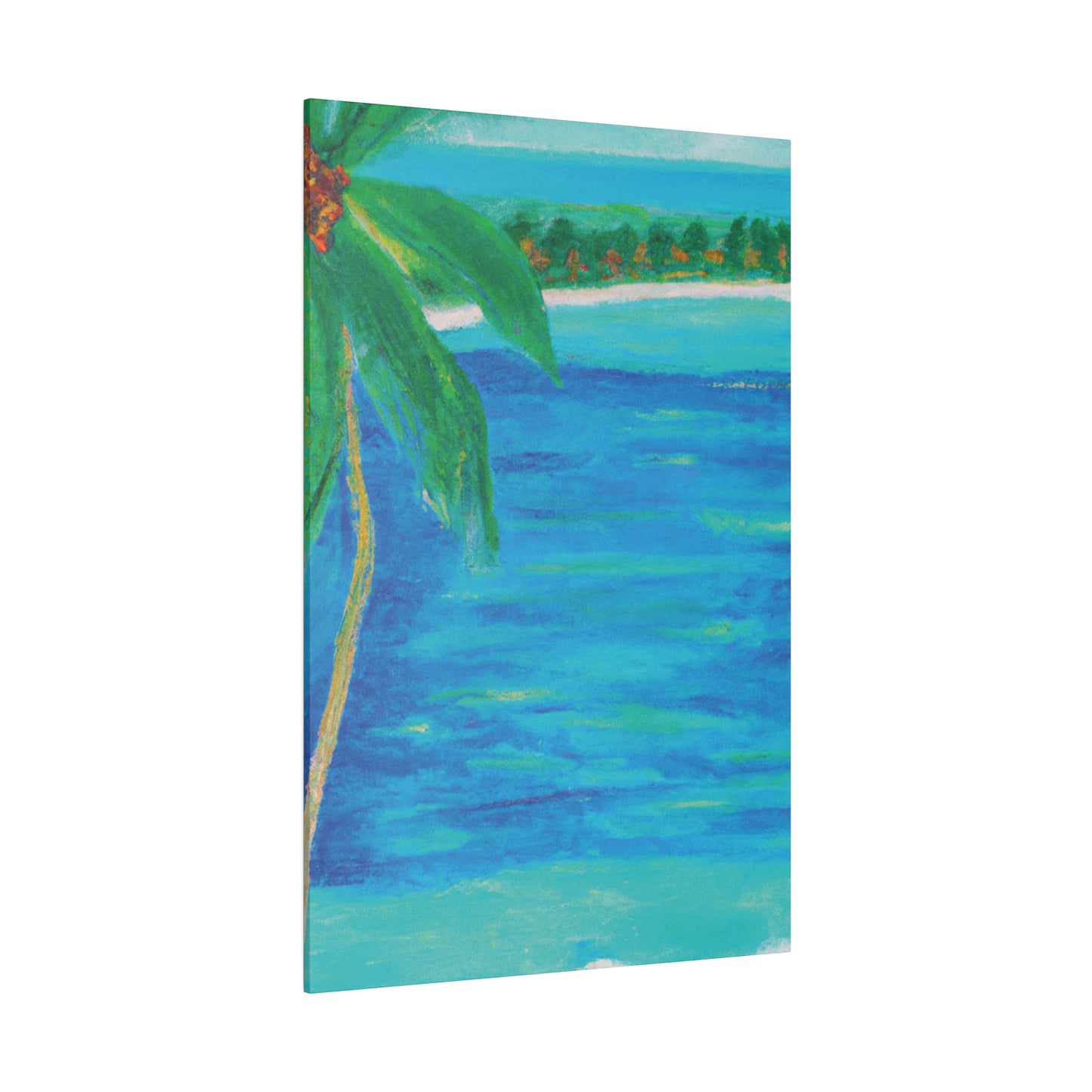 9272V - Bahamas Ocean Painting Print | Bahamas | Ocean | Beach | Poster | Home Decor | Wall Art | Canvas