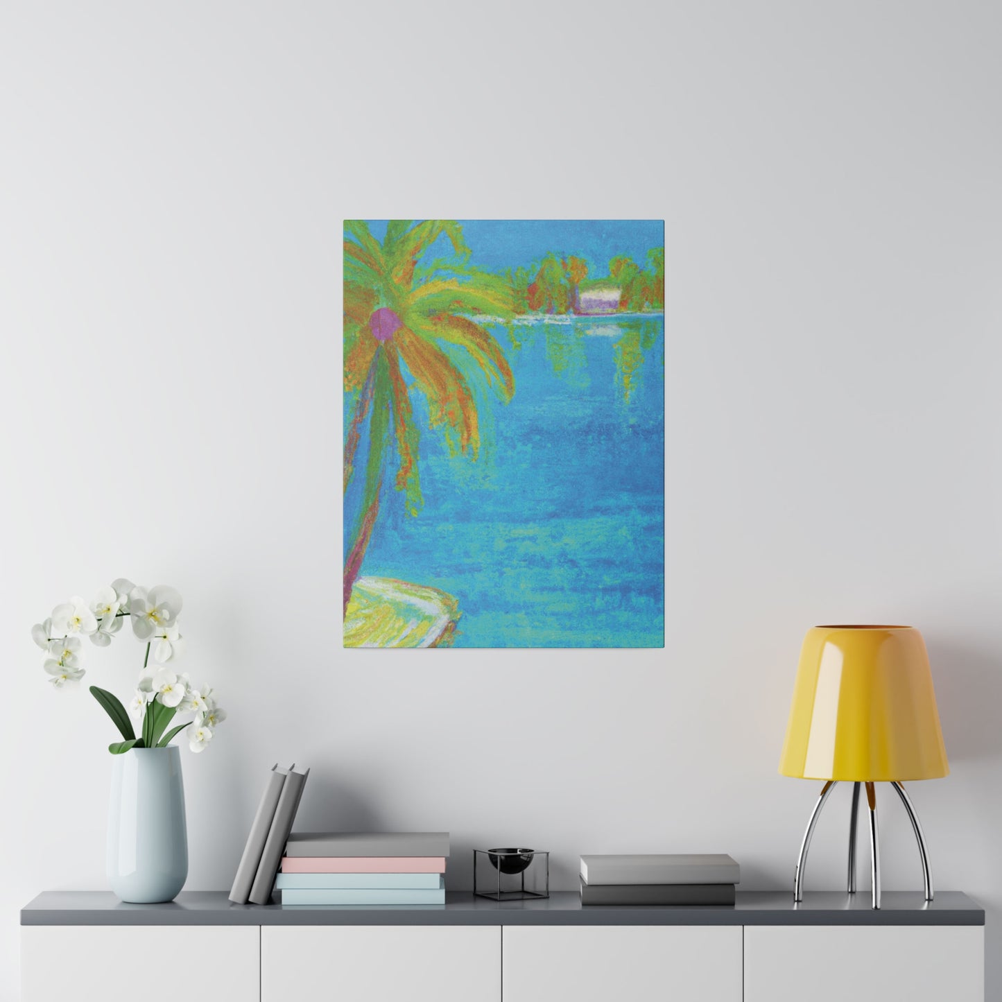 7245E - Bahamas Ocean Painting Print | Bahamas | Ocean | Beach | Poster | Home Decor | Wall Art | Canvas