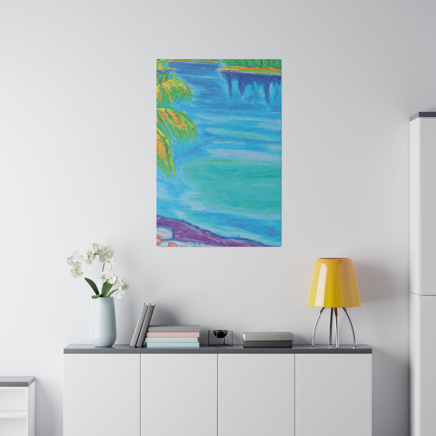 3842G - Bahamas Ocean Painting Print | Bahamas | Ocean | Beach | Poster | Home Decor | Wall Art | Canvas