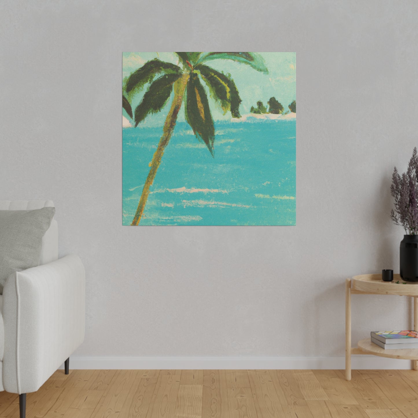 8809K - Bahamas Ocean Painting Print | Bahamas | Ocean | Beach | Poster | Home Decor | Wall Art | Canvas