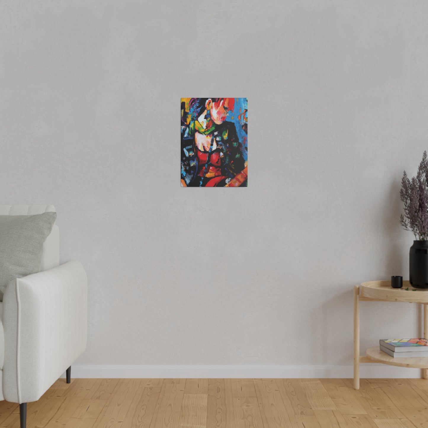9602B - Rockstar Oil Painting Style Print | Poster | Home Decor | Wall Art | Music Art | Canvas