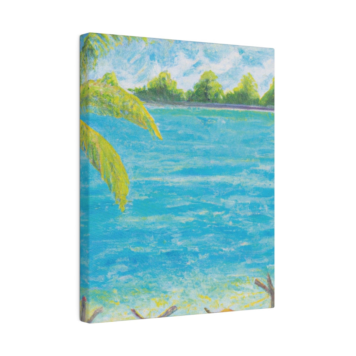 3007D - Bahamas Ocean Painting Print | Bahamas | Ocean | Beach | Poster | Home Decor | Wall Art | Canvas