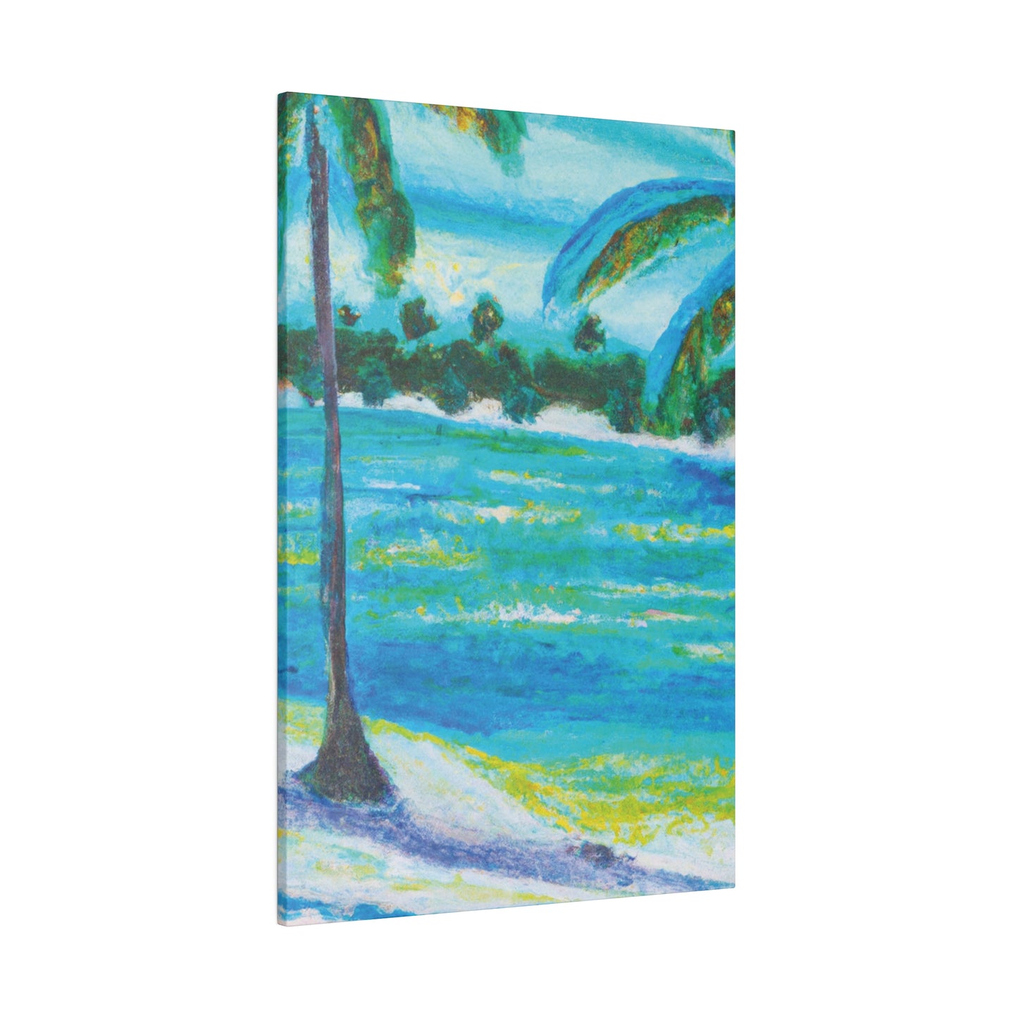 5874R - Bahamas Ocean Painting Print | Bahamas | Ocean | Beach | Poster | Home Decor | Wall Art | Canvas