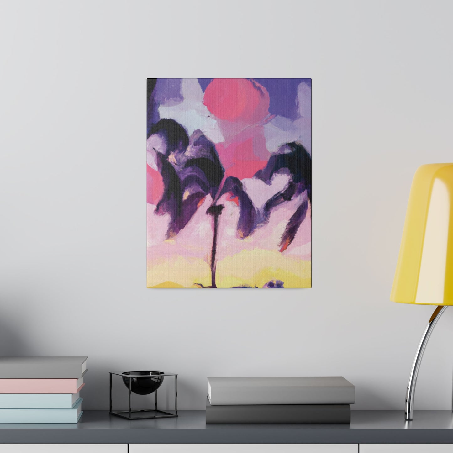 8189L - Miami Beach Sunset Painting Print | Miami | Beach | Sunset | Poster | Home Decor | Wall Art | Canvas