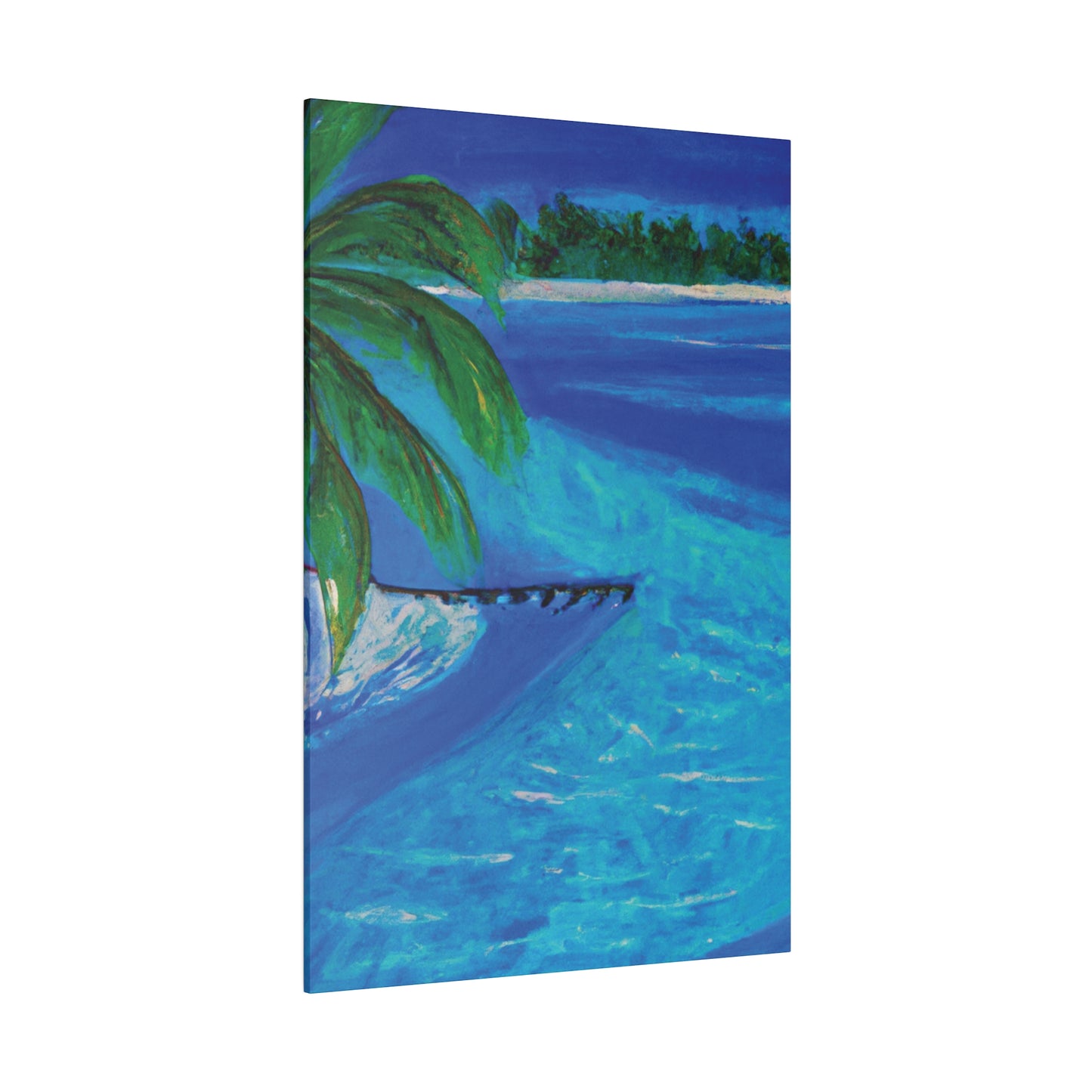 3145T - Bahamas Ocean Painting Print | Bahamas | Ocean | Beach | Poster | Home Decor | Wall Art | Canvas