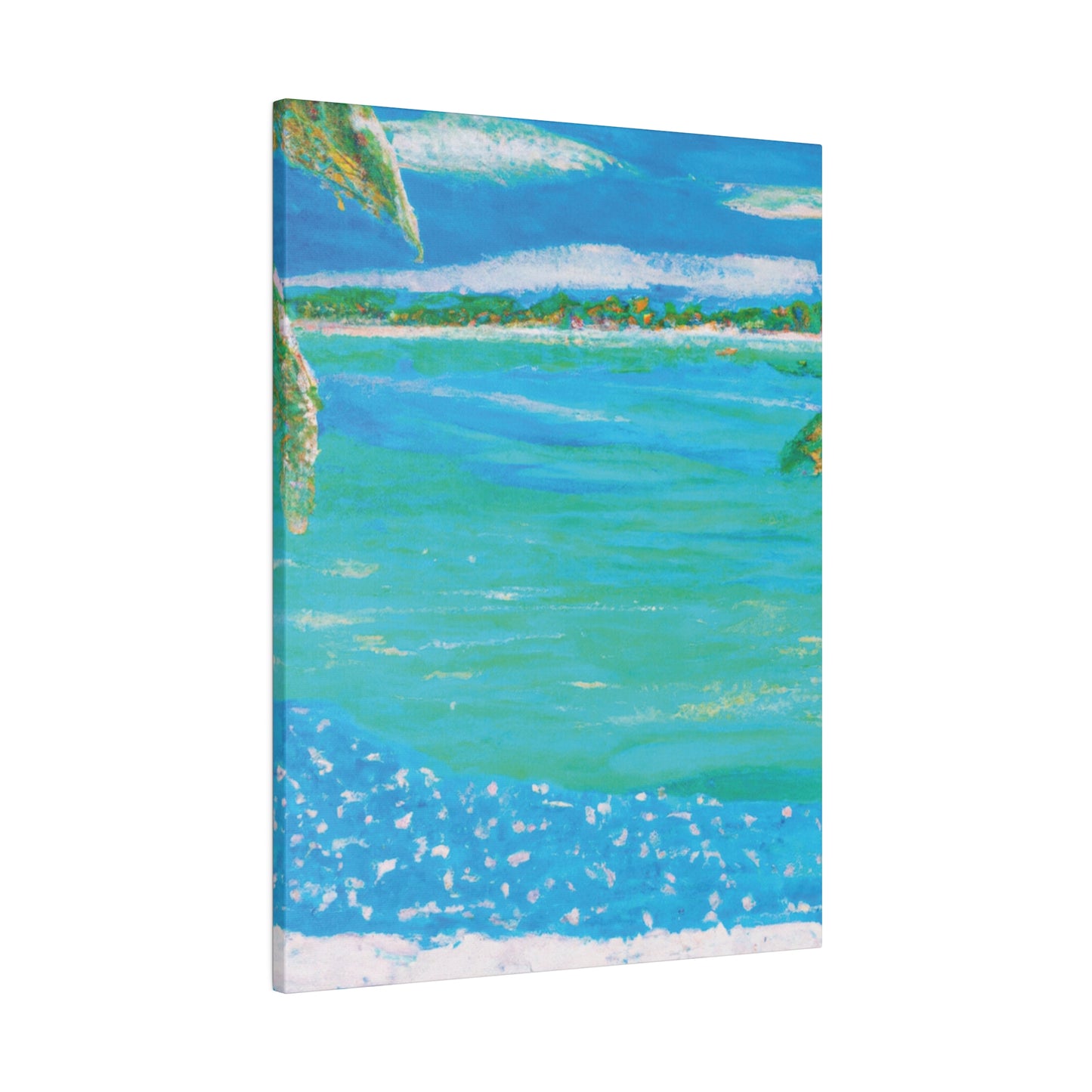 4740W - Bahamas Ocean Painting Print | Bahamas | Ocean | Beach | Poster | Home Decor | Wall Art | Canvas