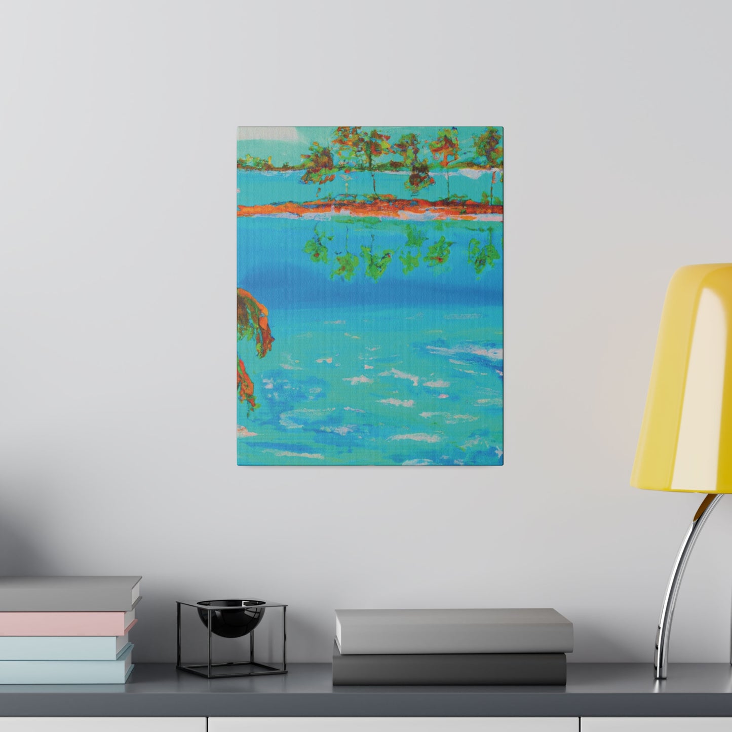 5171E - Bahamas Ocean Painting Print | Bahamas | Ocean | Beach | Poster | Home Decor | Wall Art | Canvas