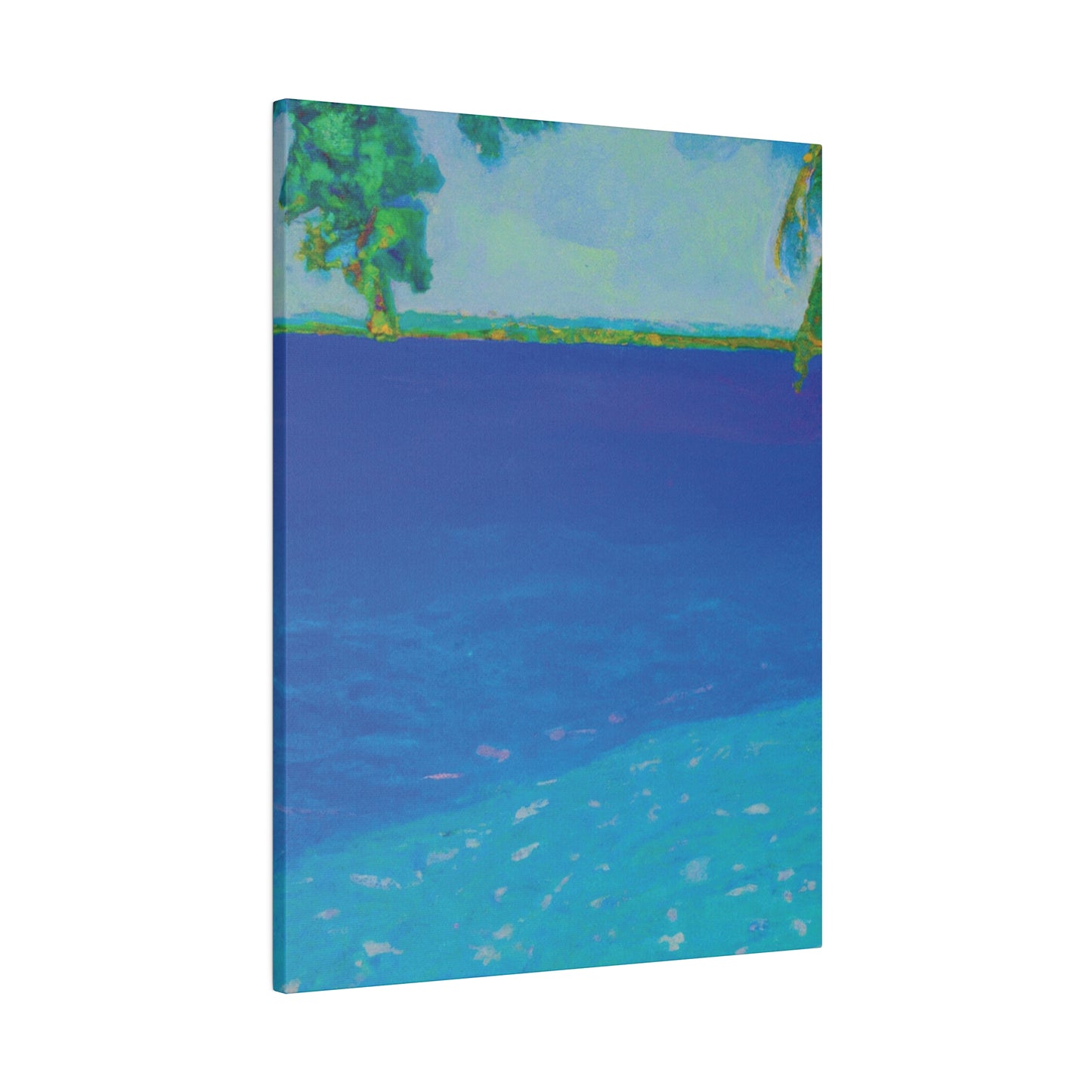 1582T - Bahamas Ocean Painting Print | Bahamas | Ocean | Beach | Poster | Home Decor | Wall Art | Canvas