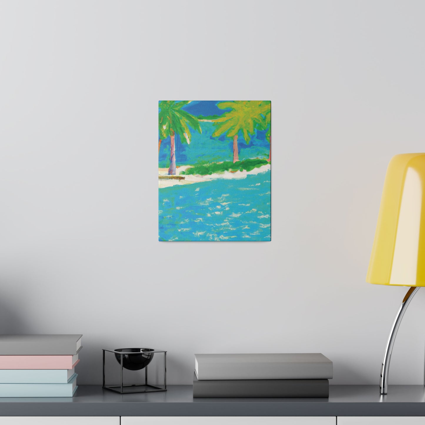 3271K - Bahamas Ocean Painting Print | Bahamas | Ocean | Beach | Poster | Home Decor | Wall Art | Canvas
