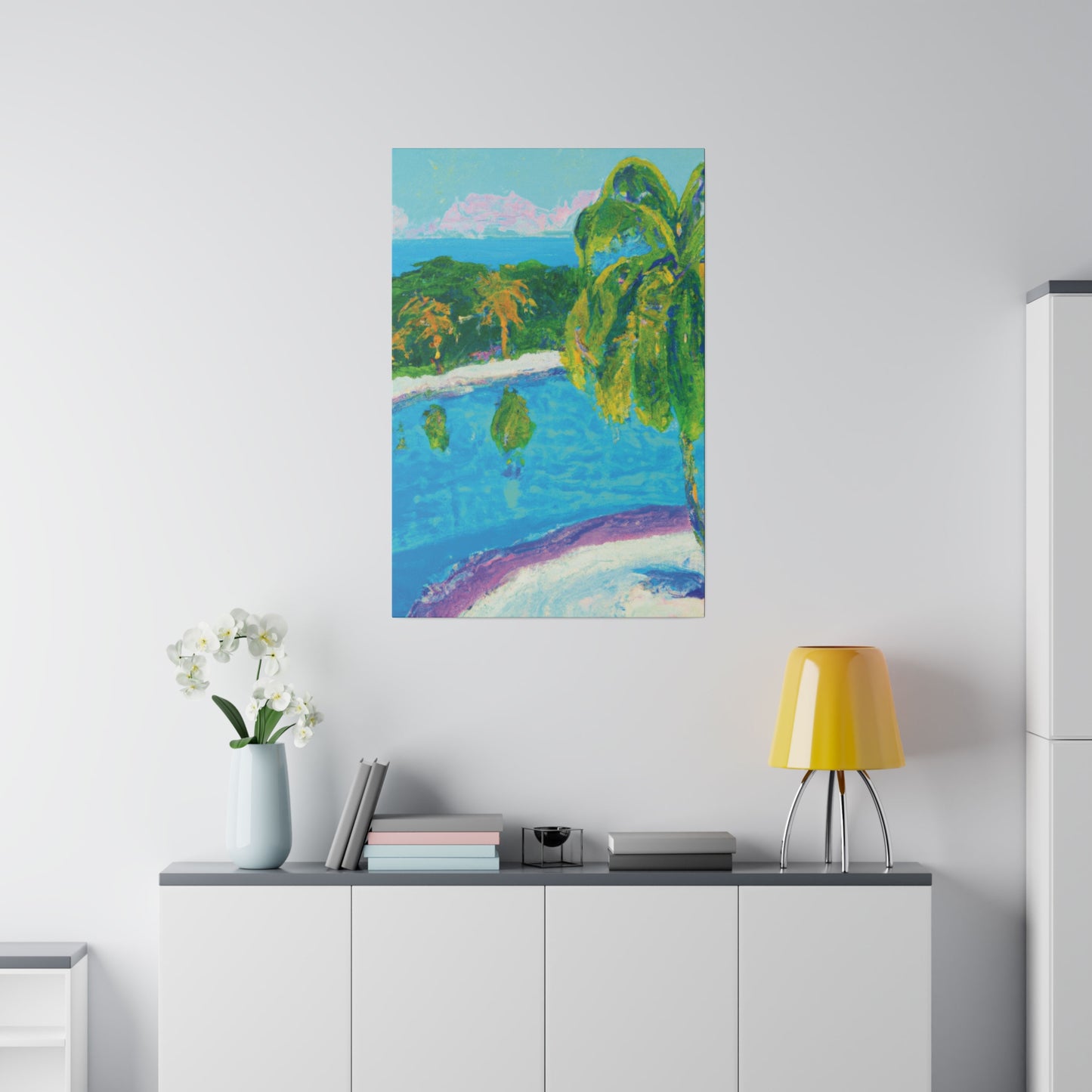 3281F - Bahamas Ocean Painting Print | Bahamas | Ocean | Beach | Poster | Home Decor | Wall Art | Canvas