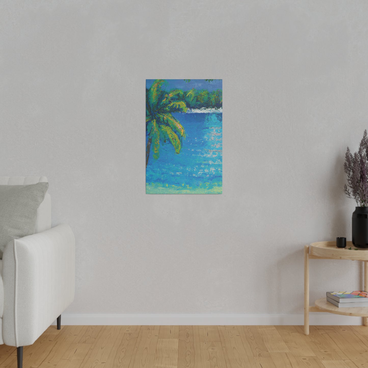 4645A - Bahamas Ocean Painting Print | Bahamas | Ocean | Beach | Poster | Home Decor | Wall Art | Canvas