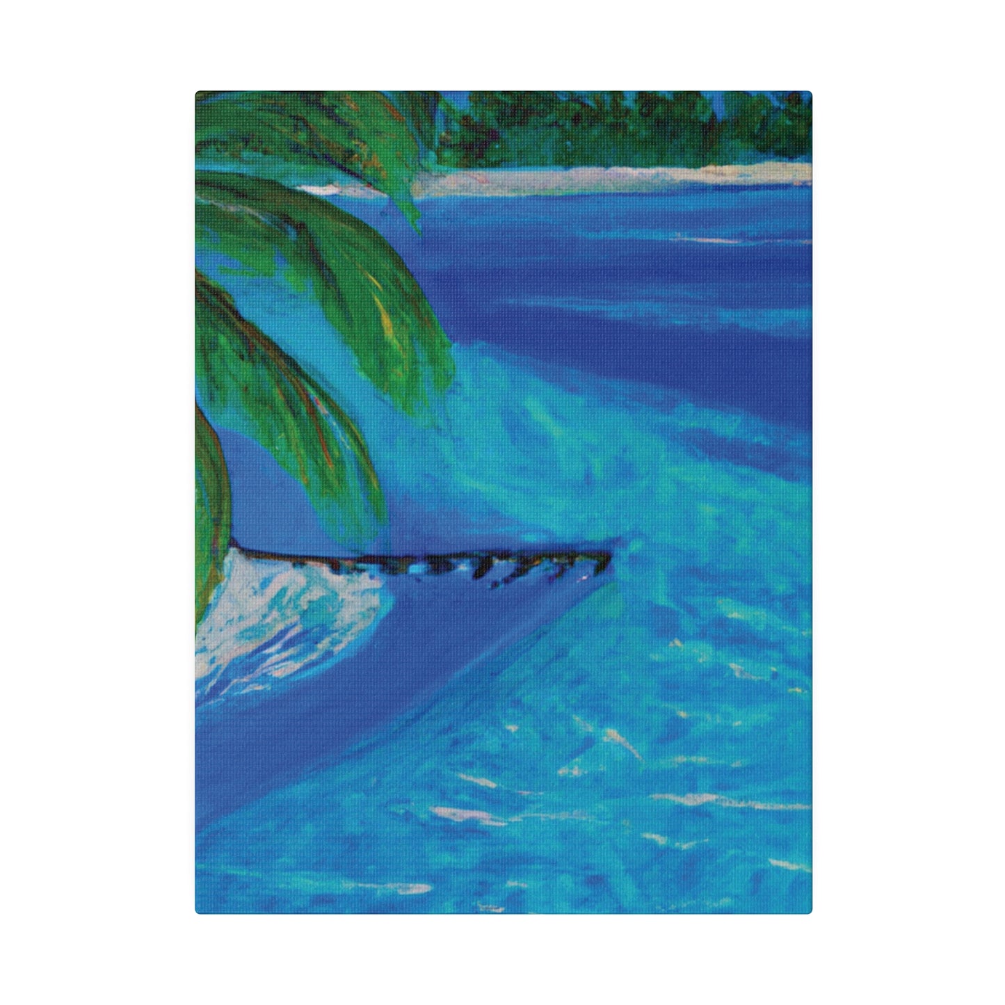 3145T - Bahamas Ocean Painting Print | Bahamas | Ocean | Beach | Poster | Home Decor | Wall Art | Canvas