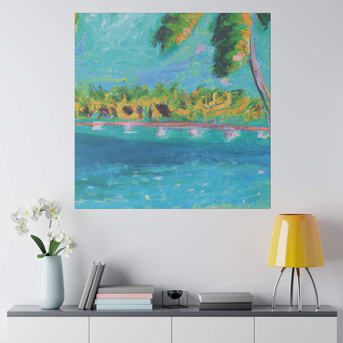 4831J - Bahamas Ocean Painting Print | Bahamas | Ocean | Beach | Poster | Home Decor | Wall Art | Canvas
