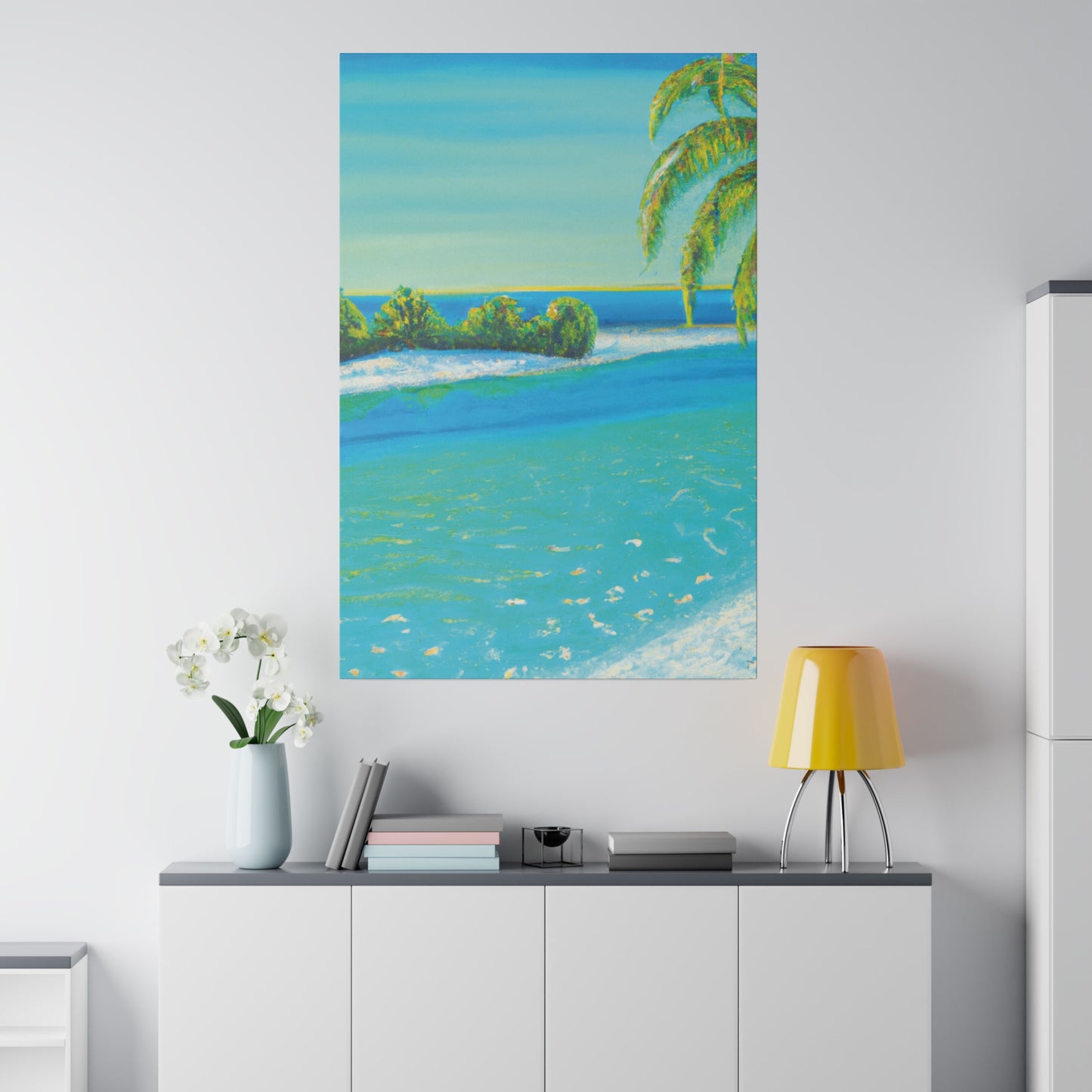 5234Y - Bahamas Ocean Painting Print | Bahamas | Ocean | Beach | Poster | Home Decor | Wall Art | Canvas