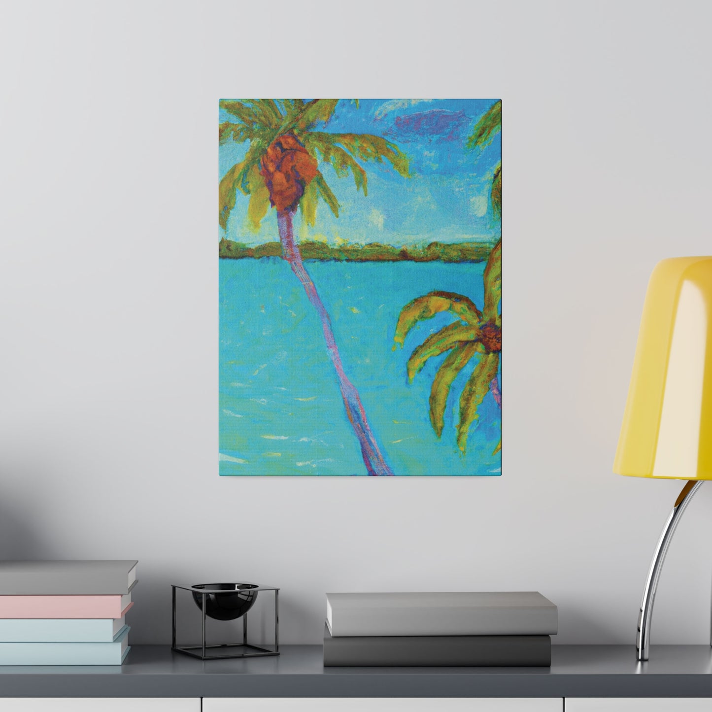 4676F - Bahamas Ocean Painting Print | Bahamas | Ocean | Beach | Poster | Home Decor | Wall Art | Canvas