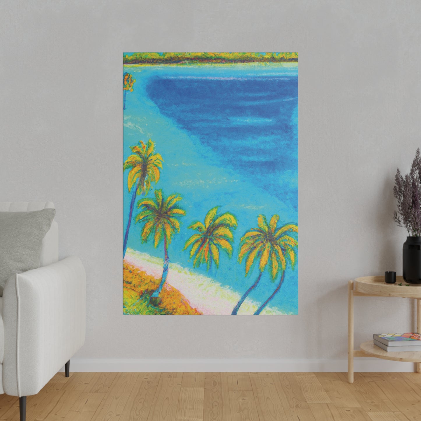 1588G - Bahamas Ocean Painting Print | Bahamas | Ocean | Beach | Poster | Home Decor | Wall Art | Canvas