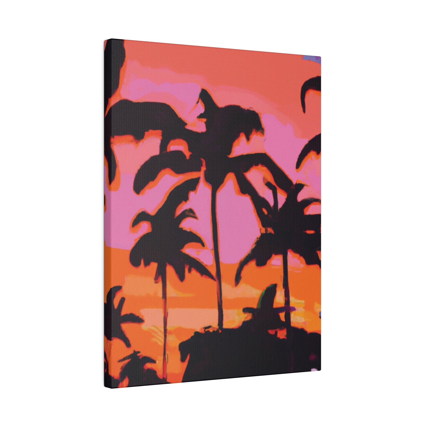 6226X - Miami Beach Sunset Painting Print | Miami | Beach | Sunset | Poster | Home Decor | Wall Art | Canvas