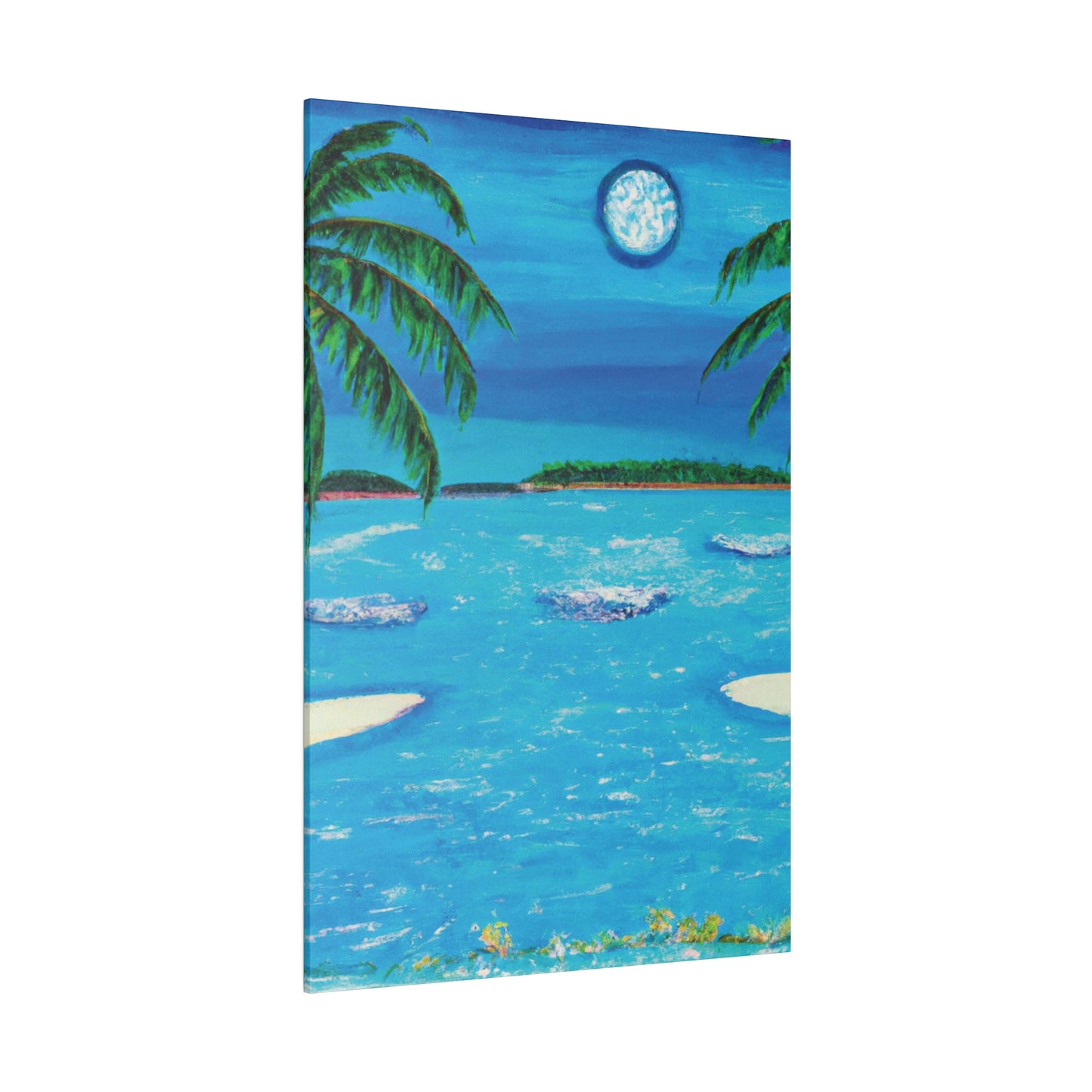 7239Z - Bahamas Ocean Painting Print | Bahamas | Ocean | Beach | Poster | Home Decor | Wall Art | Canvas