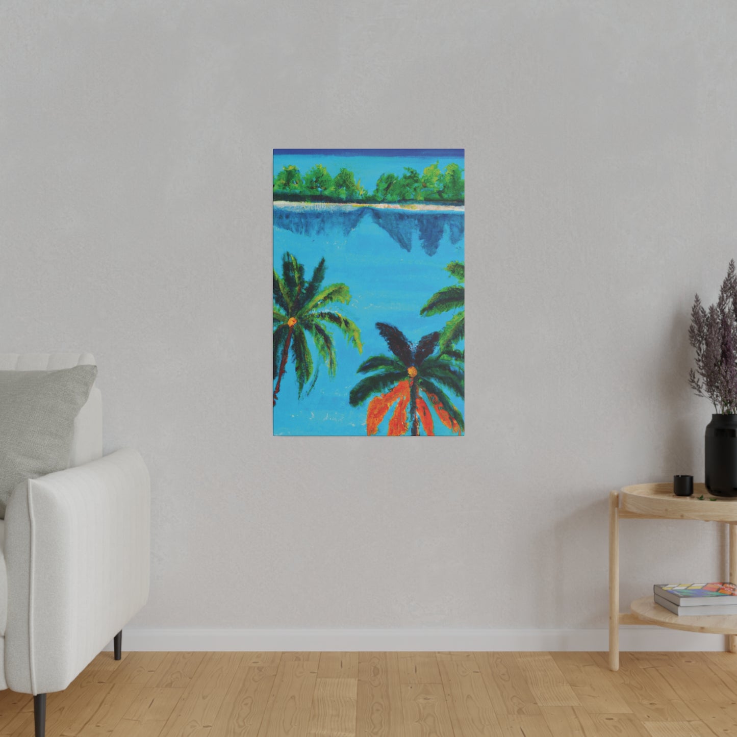 7373A - Bahamas Ocean Painting Print | Bahamas | Ocean | Beach | Poster | Home Decor | Wall Art | Canvas