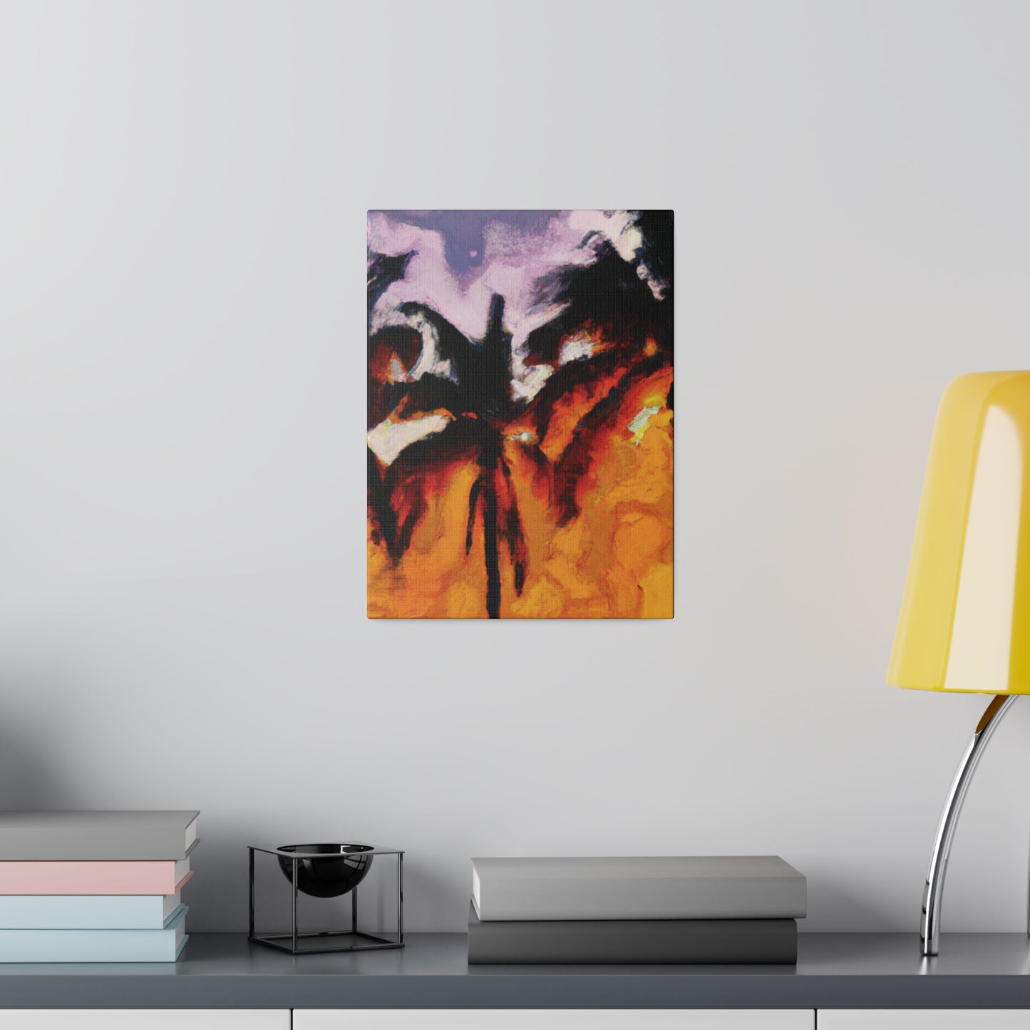 2537V - Miami Beach Sunset Painting Print | Miami | Beach | Sunset | Poster | Home Decor | Wall Art | Canvas