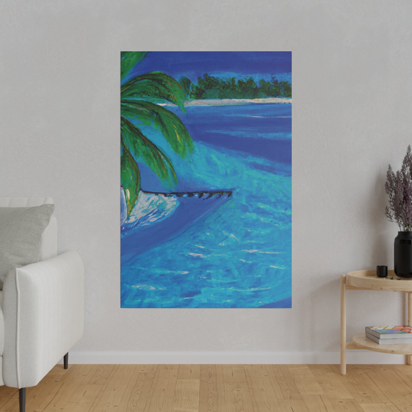 3145T - Bahamas Ocean Painting Print | Bahamas | Ocean | Beach | Poster | Home Decor | Wall Art | Canvas