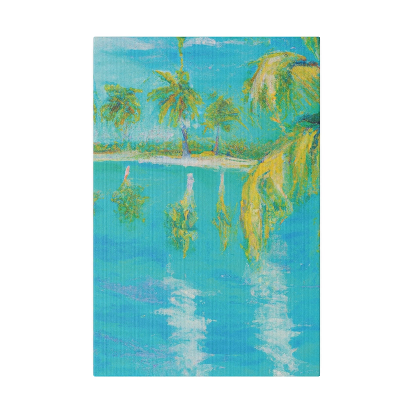 4935Q - Bahamas Ocean Painting Print | Bahamas | Ocean | Beach | Poster | Home Decor | Wall Art | Canvas