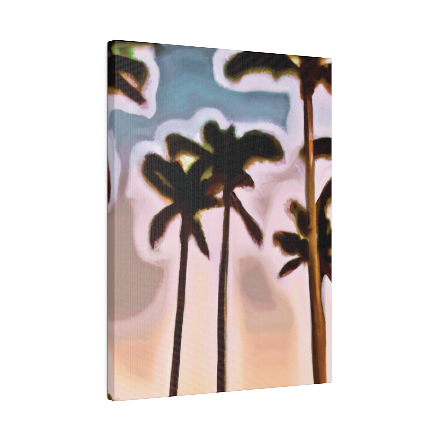 4828Q - Miami Beach Sunset Painting Print | Miami | Beach | Sunset | Poster | Home Decor | Wall Art | Canvas