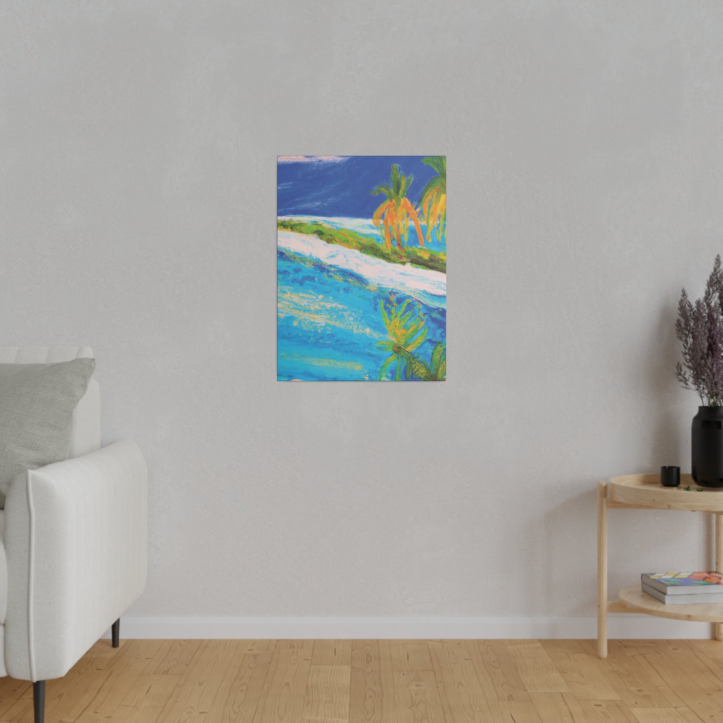 7697G - Bahamas Ocean Painting Print | Bahamas | Ocean | Beach | Poster | Home Decor | Wall Art | Canvas