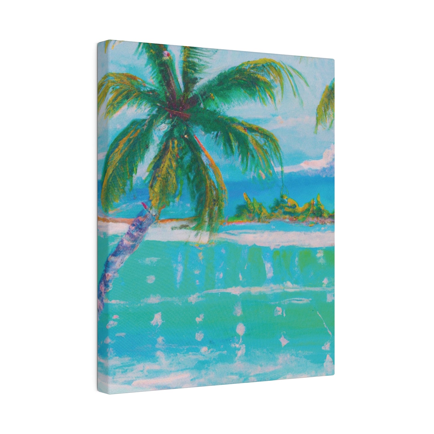 9452K - Bahamas Ocean Painting Print | Bahamas | Ocean | Beach | Poster | Home Decor | Wall Art | Canvas