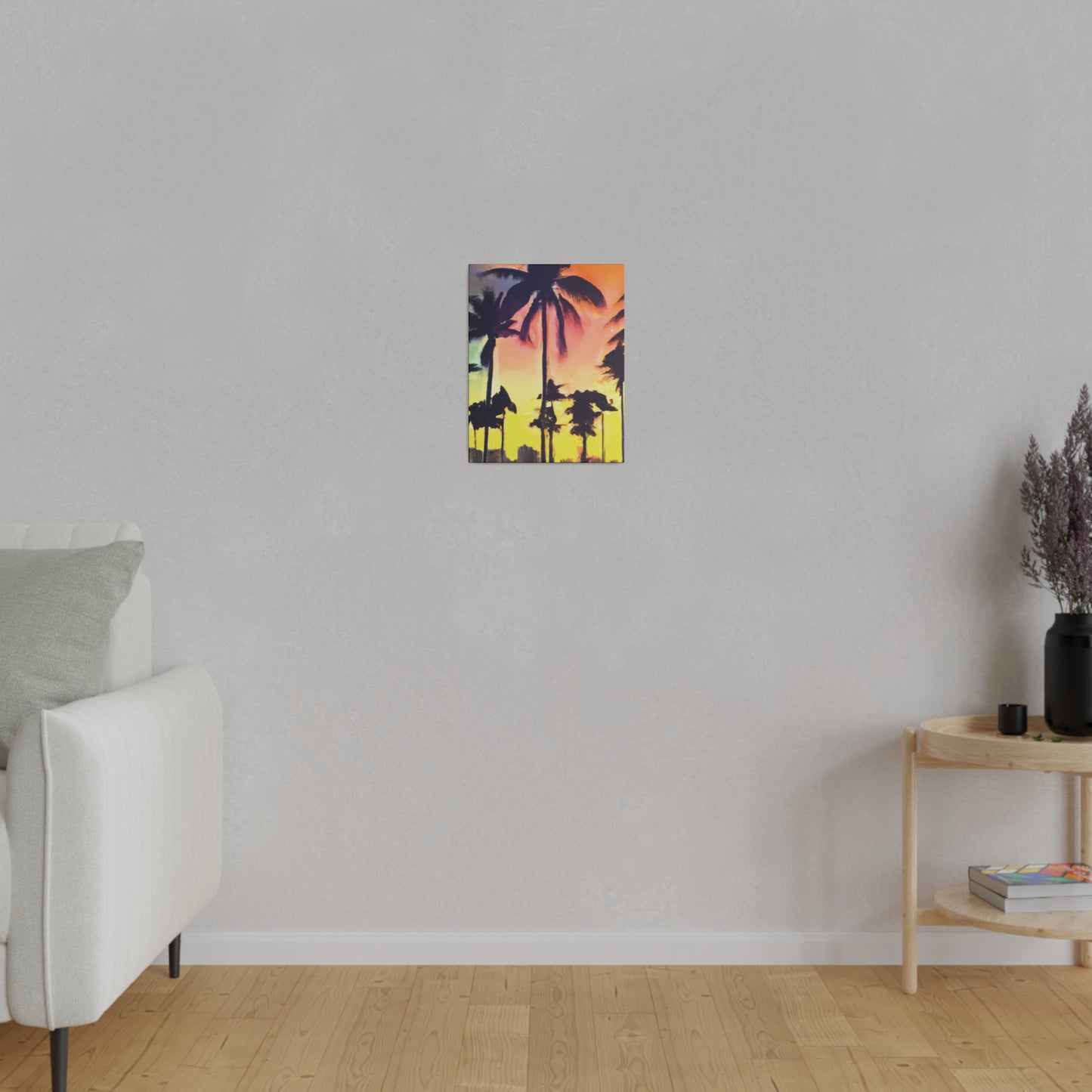 5608P - Miami Beach Sunset Painting Print | Miami | Beach | Sunset | Poster | Home Decor | Wall Art | Canvas