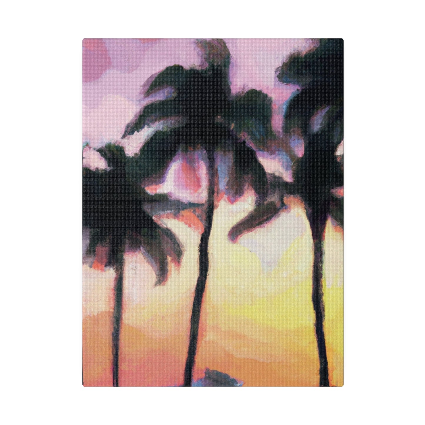 7184X - Miami Beach Sunset Painting Print | Miami | Beach | Sunset | Poster | Home Decor | Wall Art | Canvas